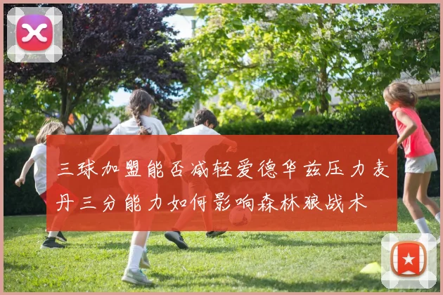 三球加盟能否减轻爱德华兹压力麦丹三分能力如何影响森林狼战术