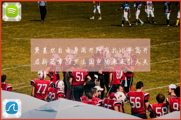 费基尔自由身离开阿布扎比半岛开启新篇章32岁法国中场未来引人关注